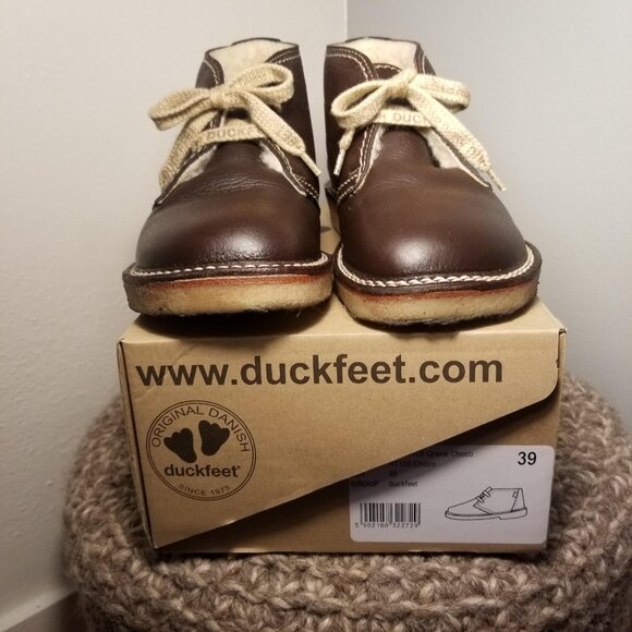 Duckfeet Grena Ankle Boots size 39 in Chocolate - Picture 11 of 11
